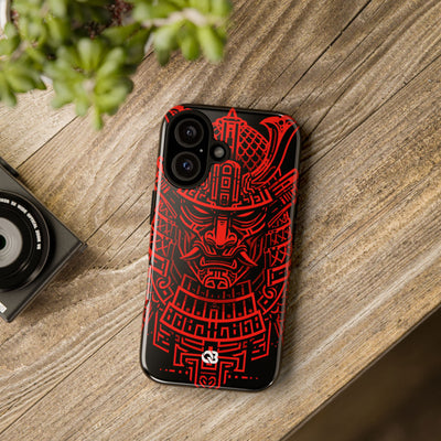 Crimson Kabuto · Tough Phone Case for iPhone · Red