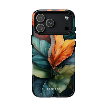 Tropical Leafburst iPhone 17 Pro Max Case - Tough+ - CASE•BOB