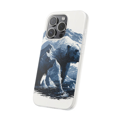 Fjord Summit Bear · Lite Phone Case for iPhone ·  Blue