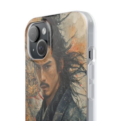 Dragonblade Warrior iPhone 15 Plus Cover - Blød