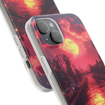 Luminous Moonlight iPhone 15 Plus Cover - Blød