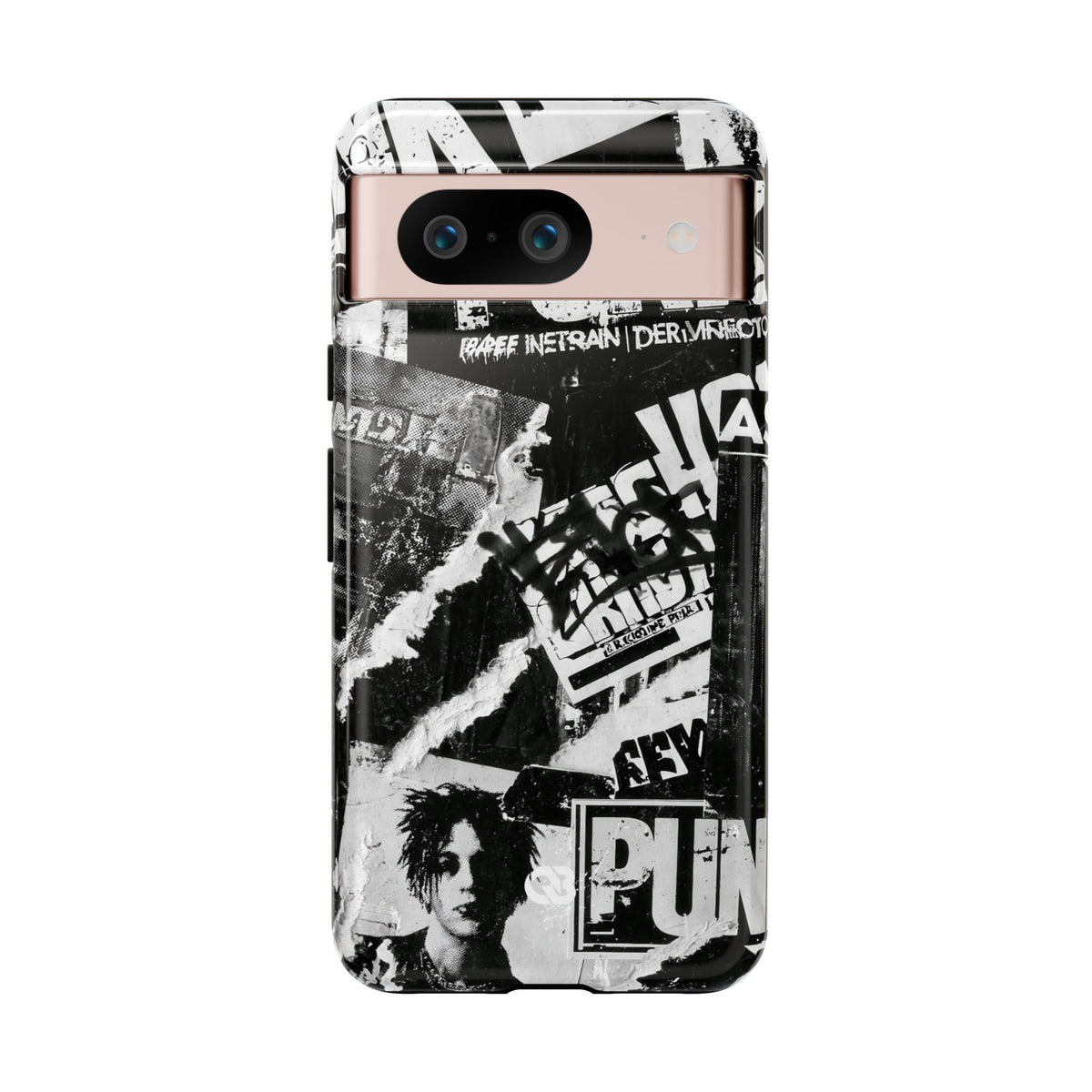 Underground Punk Collage · Tough Phone Case for Pixel ·  Black