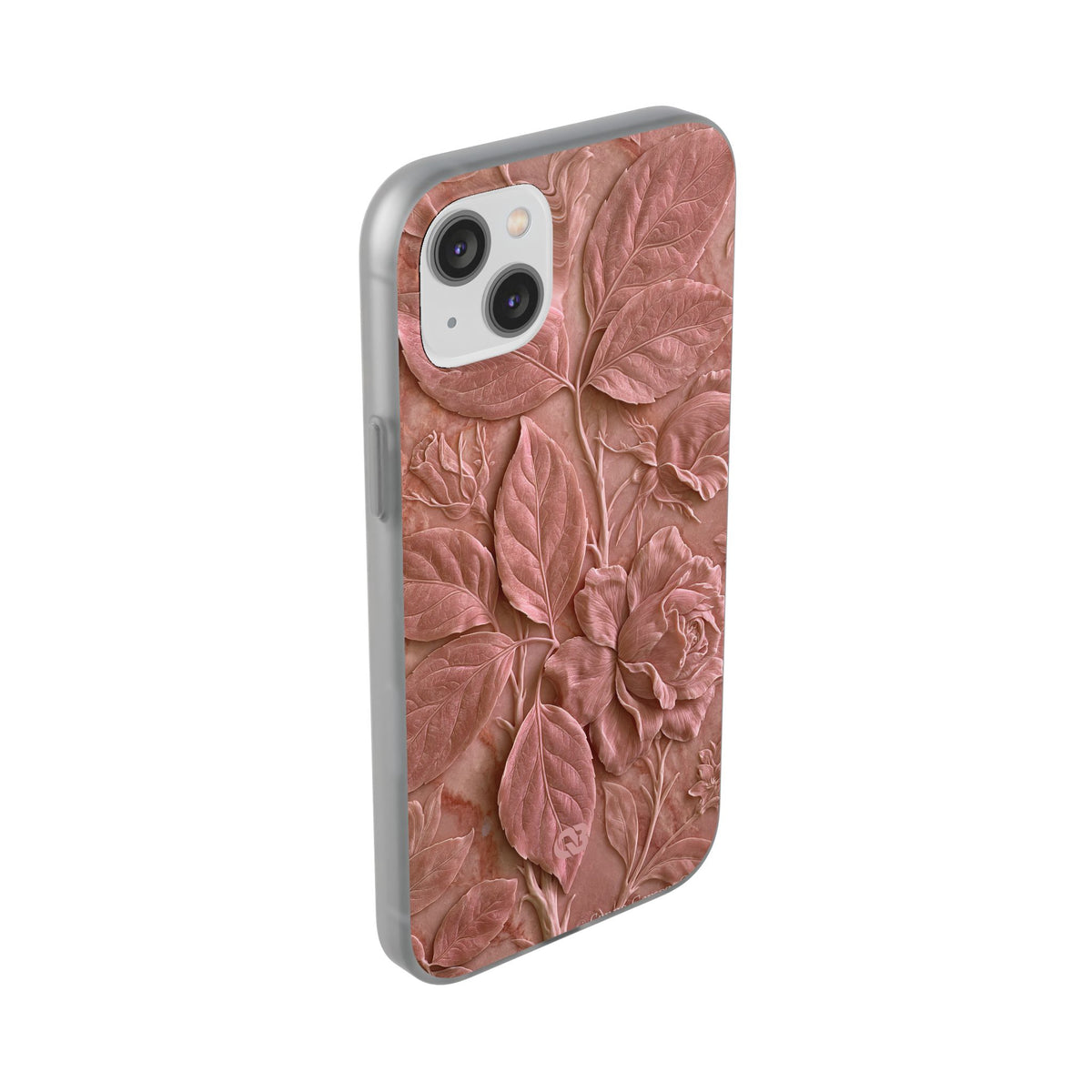 Blush Rose Relief · Lite Phone Case for iPhone ·  Pink