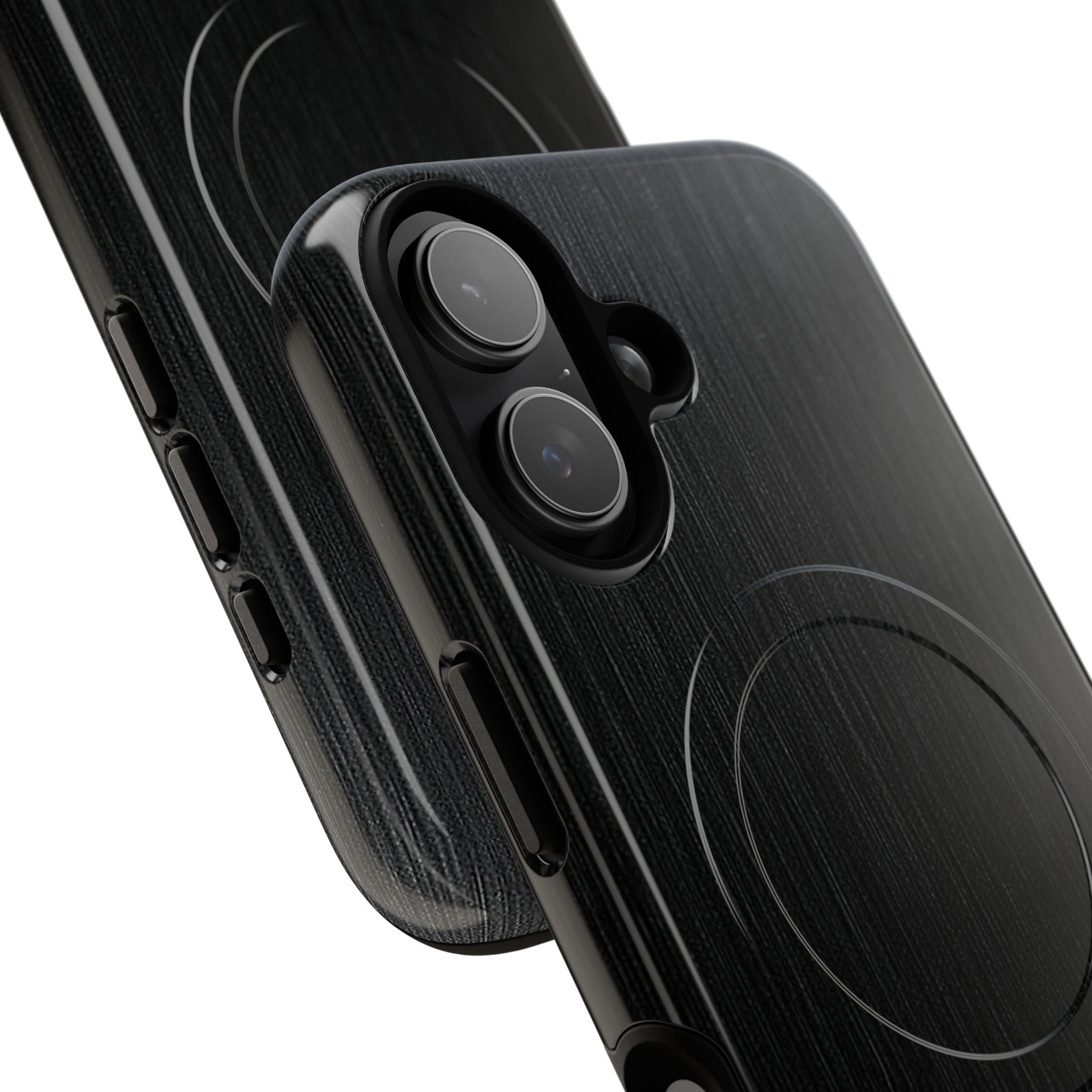 Black Tough 2.0 Magsafe Phone Case for iPhone - Brushed Obsidian Slate
