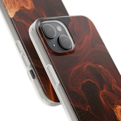 Amber Filament · Lite Phone Case for iPhone ·  Orange