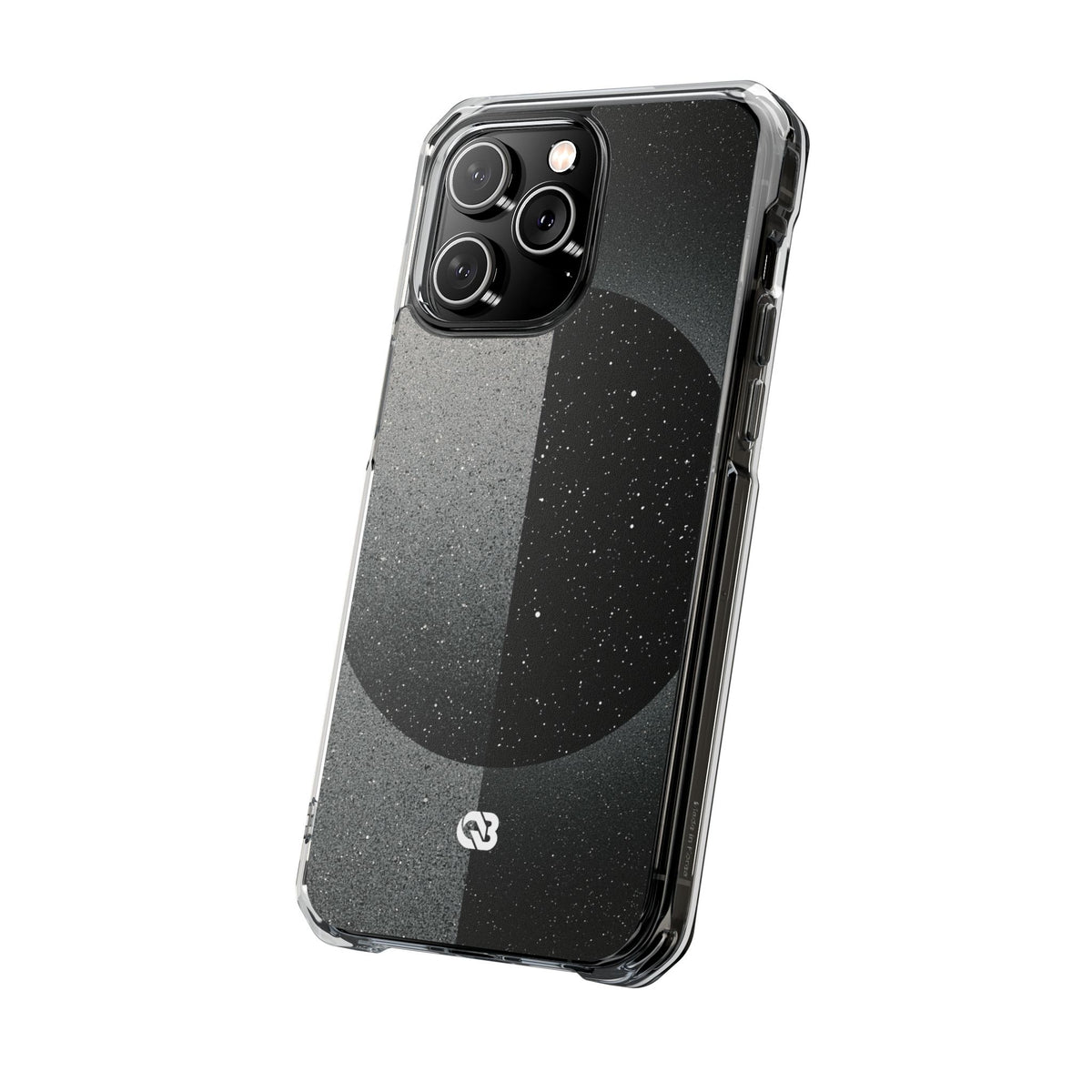 Orbital Eclipse · Clear Impact Magnetic Phone Case for iPhone ·  Black