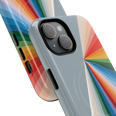 Grey Tough 2.0 Magsafe Phone Case for iPhone - Slate Prism Burst