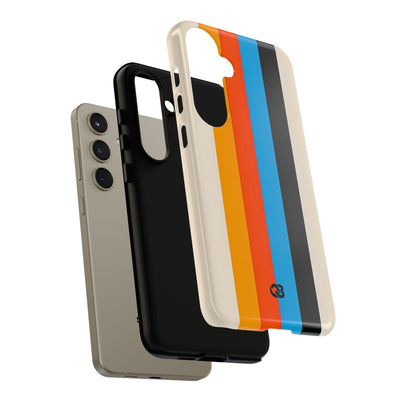 Retro Racing Stripes · Tough Custodia per Samsung