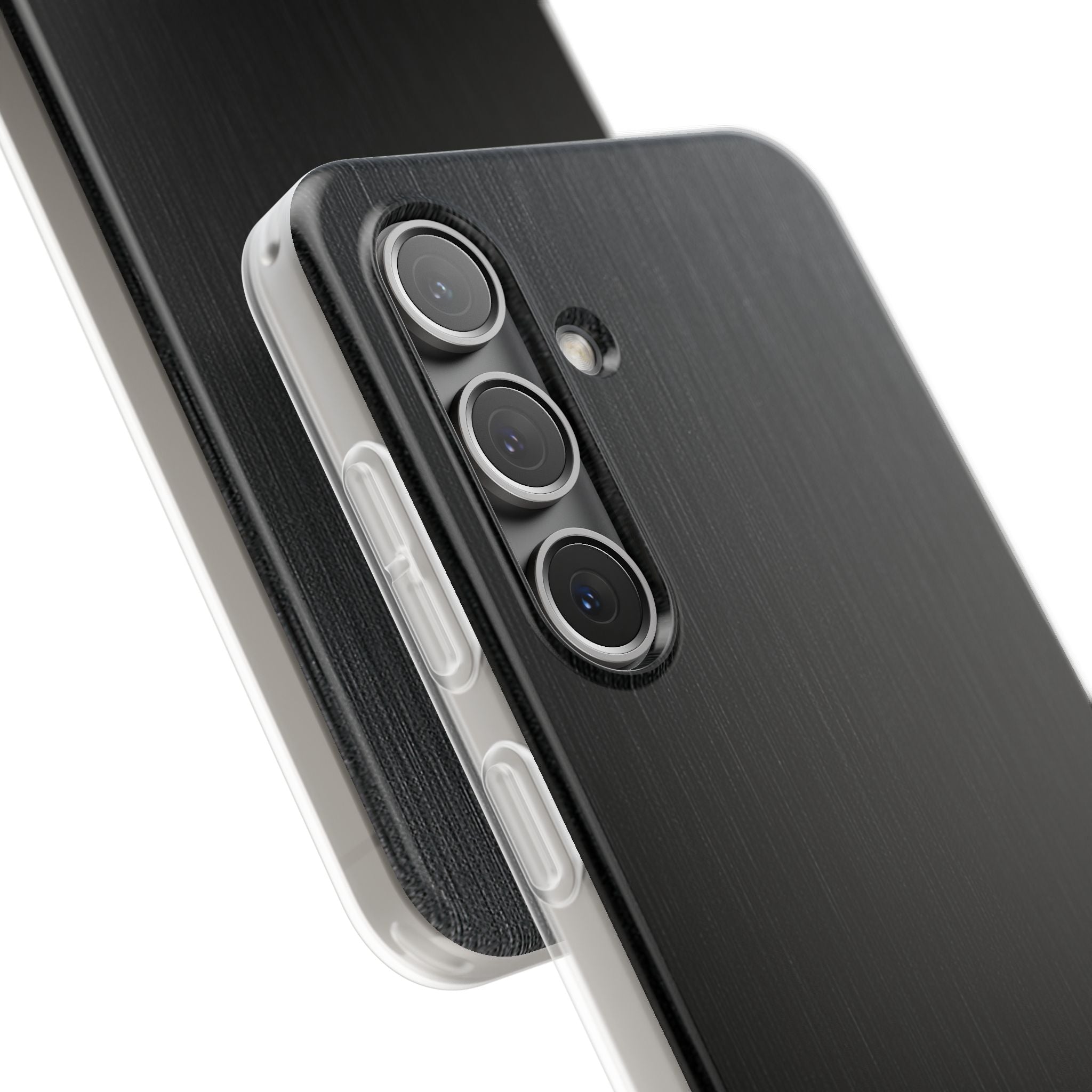 Black Lite Phone Case for Samsung - Brushed Obsidian Slate
