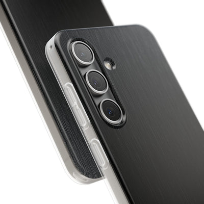 Black Lite Phone Case for Samsung - Brushed Obsidian Slate
