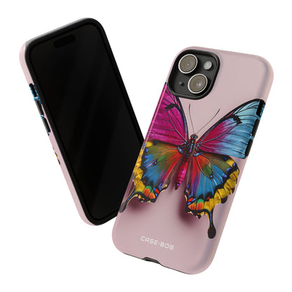 Vivid Butterfly iPhone 15 Case - Tough
