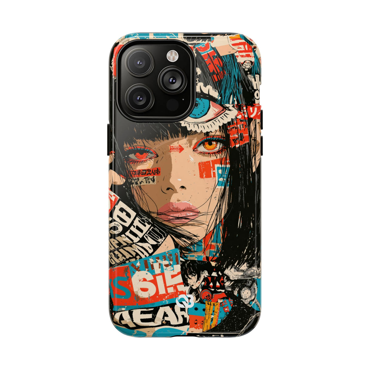 Shibuya Street Collage · Tough 2.0 Magnetic Phone Case for iPhone · Red