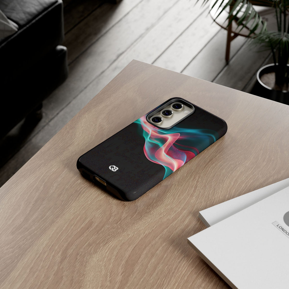 Digital Frequency · Tough Phone Case for Samsung · Black