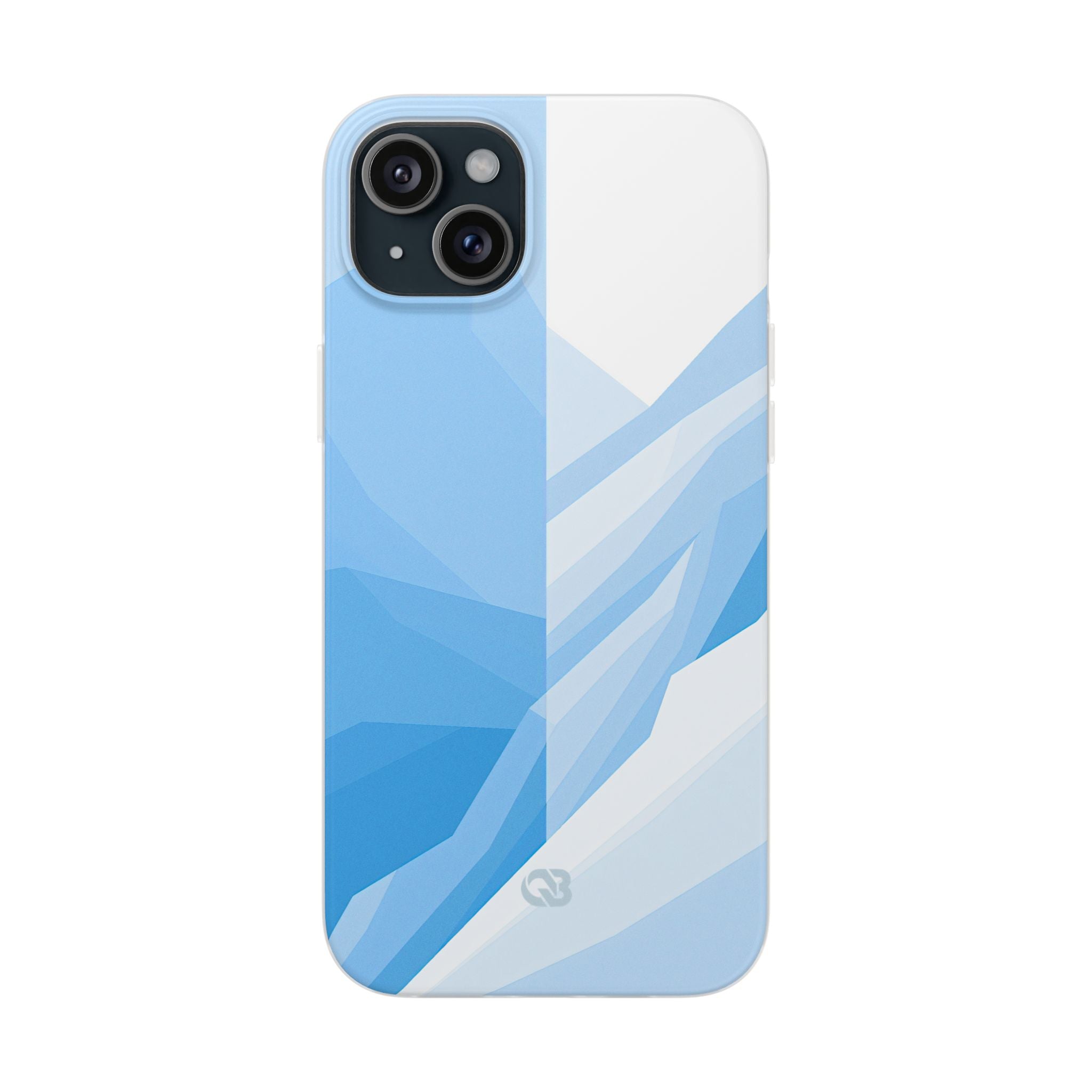 Blue Lite Phone Case for iPhone - Arctic Glacial Ridge