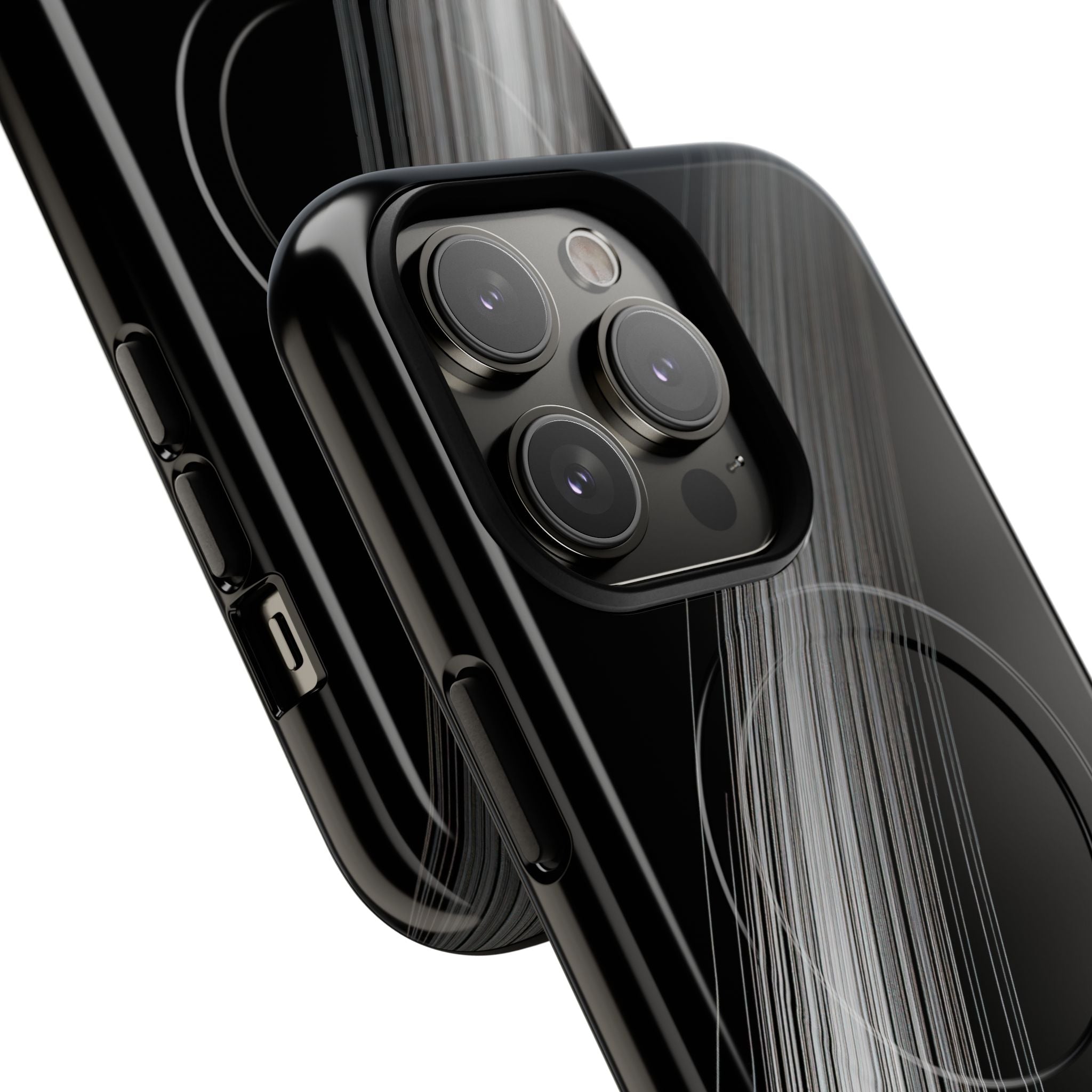Black Tough 2.0 Magsafe Phone Case for iPhone - Linear Velocity Beam