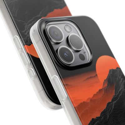 Solar Ridge Mesh · Lite Phone Case for iPhone ·  Black
