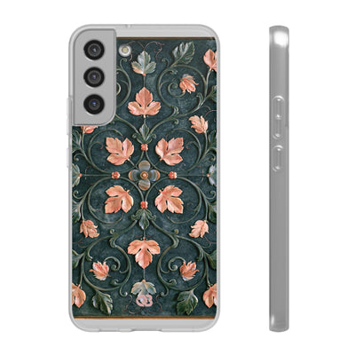 Florentine Rose Arabesque · Lite Phone Case for Samsung · Green