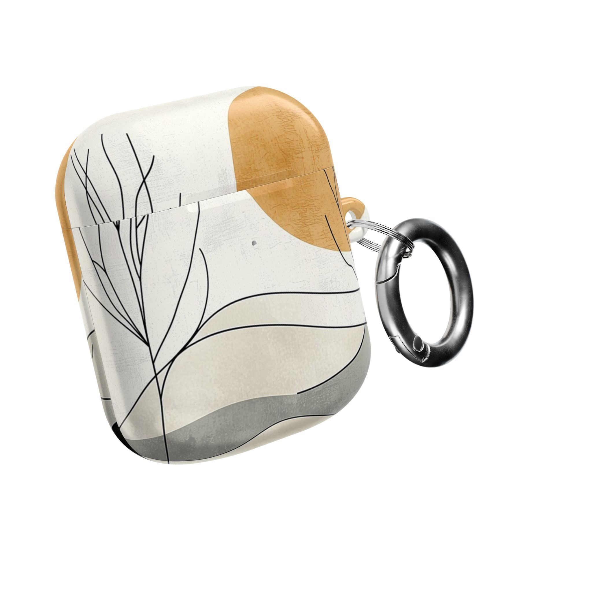 Orange Eclipse Trees - AirPods Case