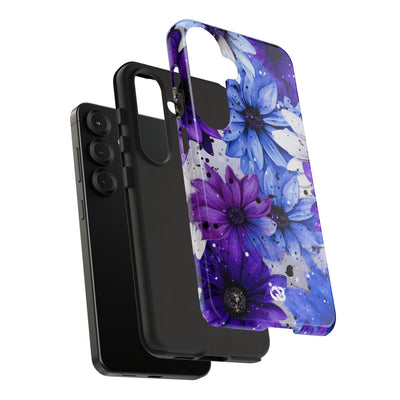 Ink Splatter Blooms · Tough Coque de téléphone pour Samsung