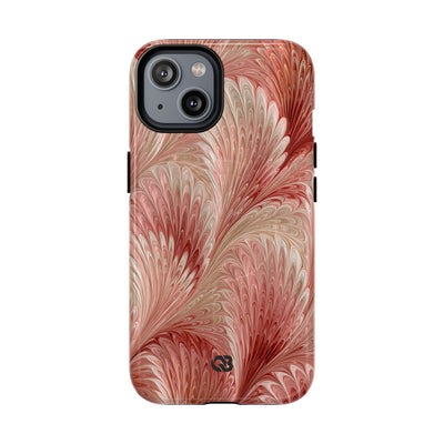 Blush Petal Plume · Tough 2.0 Magnetic Phone Case for iPhone · Pink
