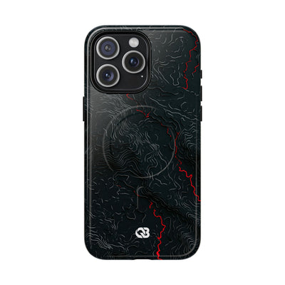Crimson Rift · Tough 2.0 Magnetic Phone Case for iPhone · Black