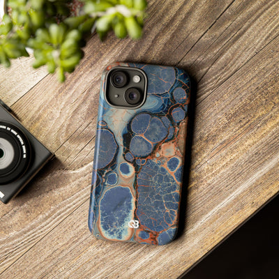 Astral Orb Resonance · Tough Phone Case for iPhone · Blue