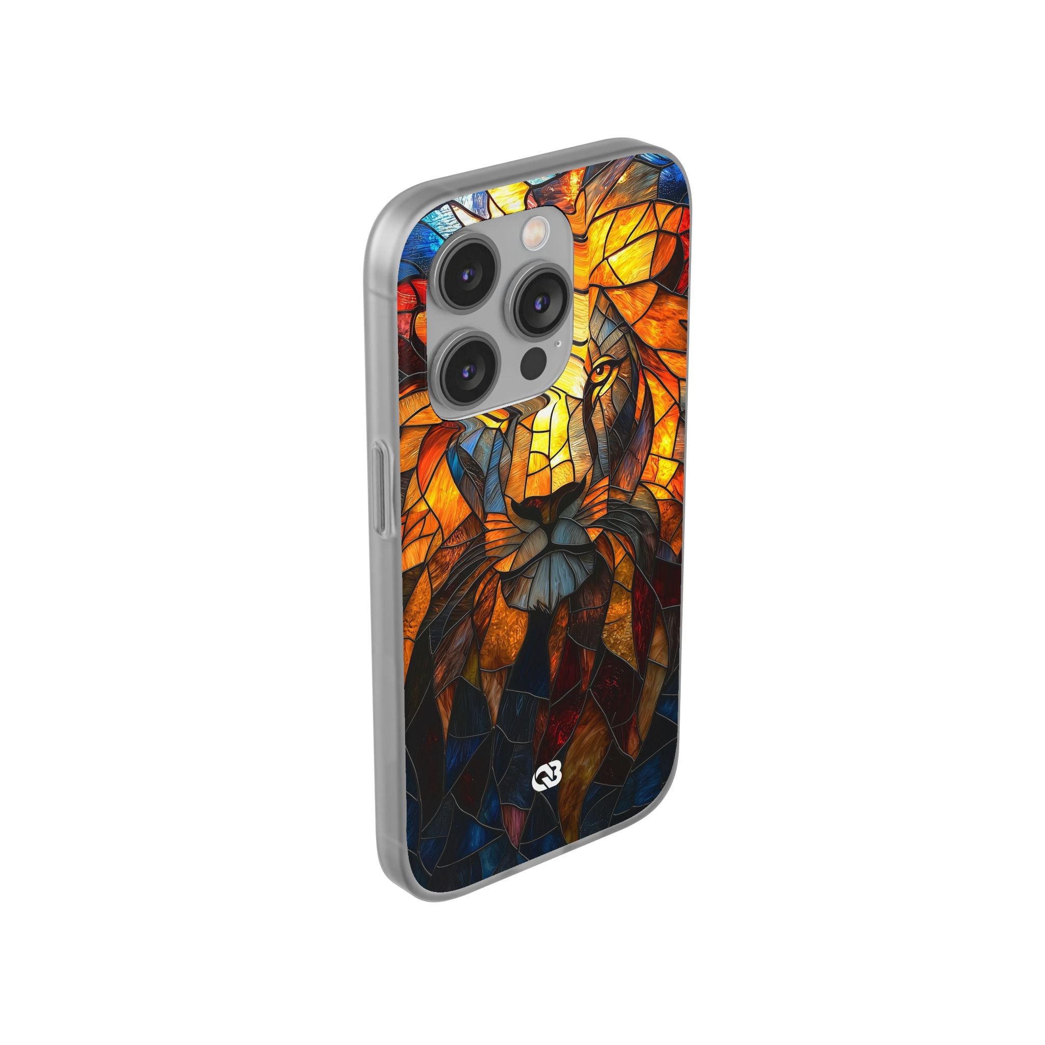 Amber Glass Lion · Soft Phone Case for iPhone