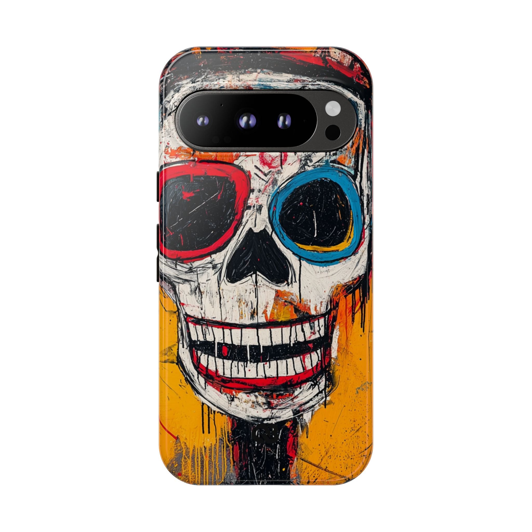 Vivid Graffiti Skull · Tough Phone Case for Google Pixel