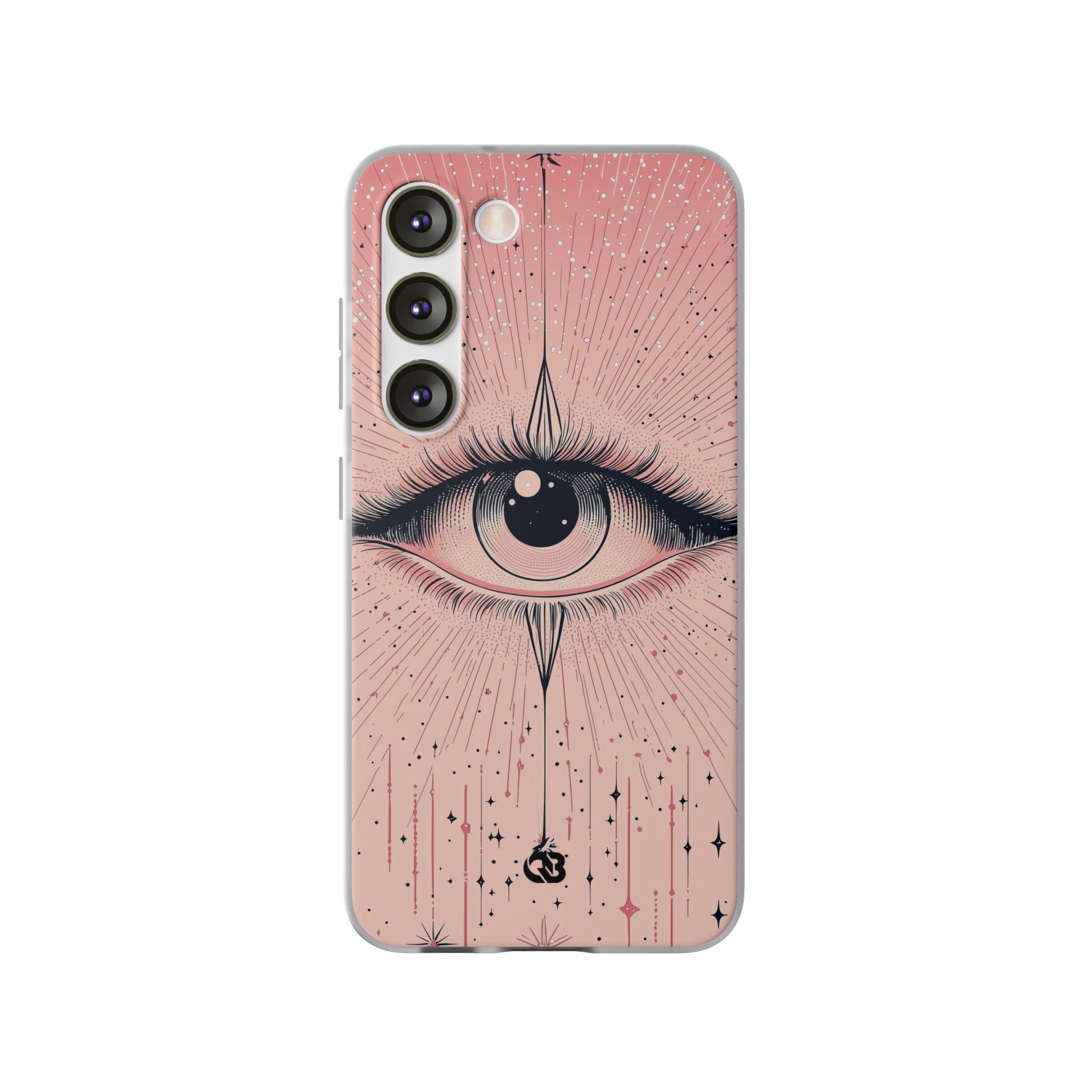 Obsidian Cosmic Gaze · Soft Coque de téléphone pour Samsung