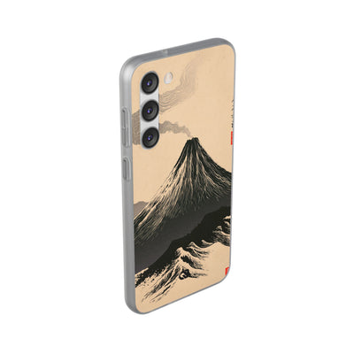 Beige Lite Phone Case for Samsung - Obsidian Ink Summit