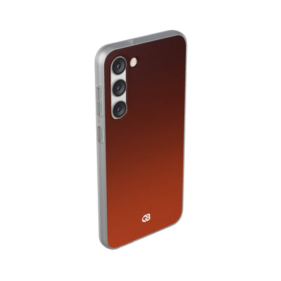 Orange Lite Phone Case for Samsung - Obsidian Ember Fade