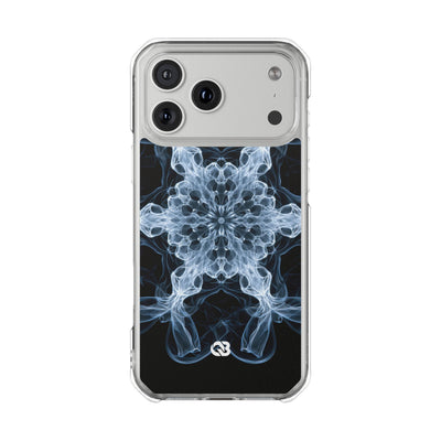 Blue Impact MagSafe Phone Case for iPhone - Glacial Smoke Crown