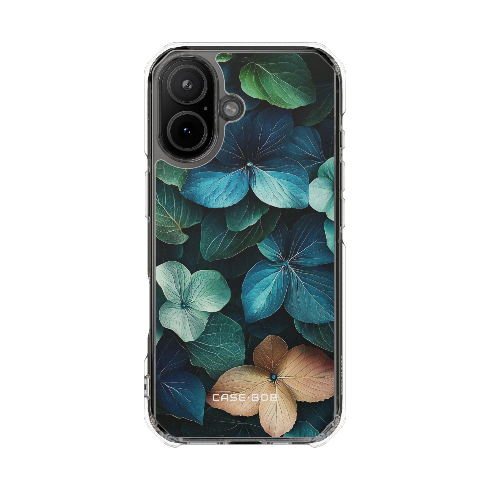 Beige Blossom Teal iPhone 17 Case - Impact