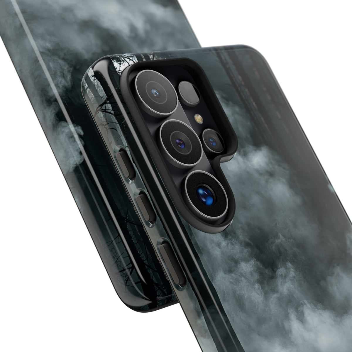 Shadowed Pine Mist · Tough Phone Case for Samsung · Black
