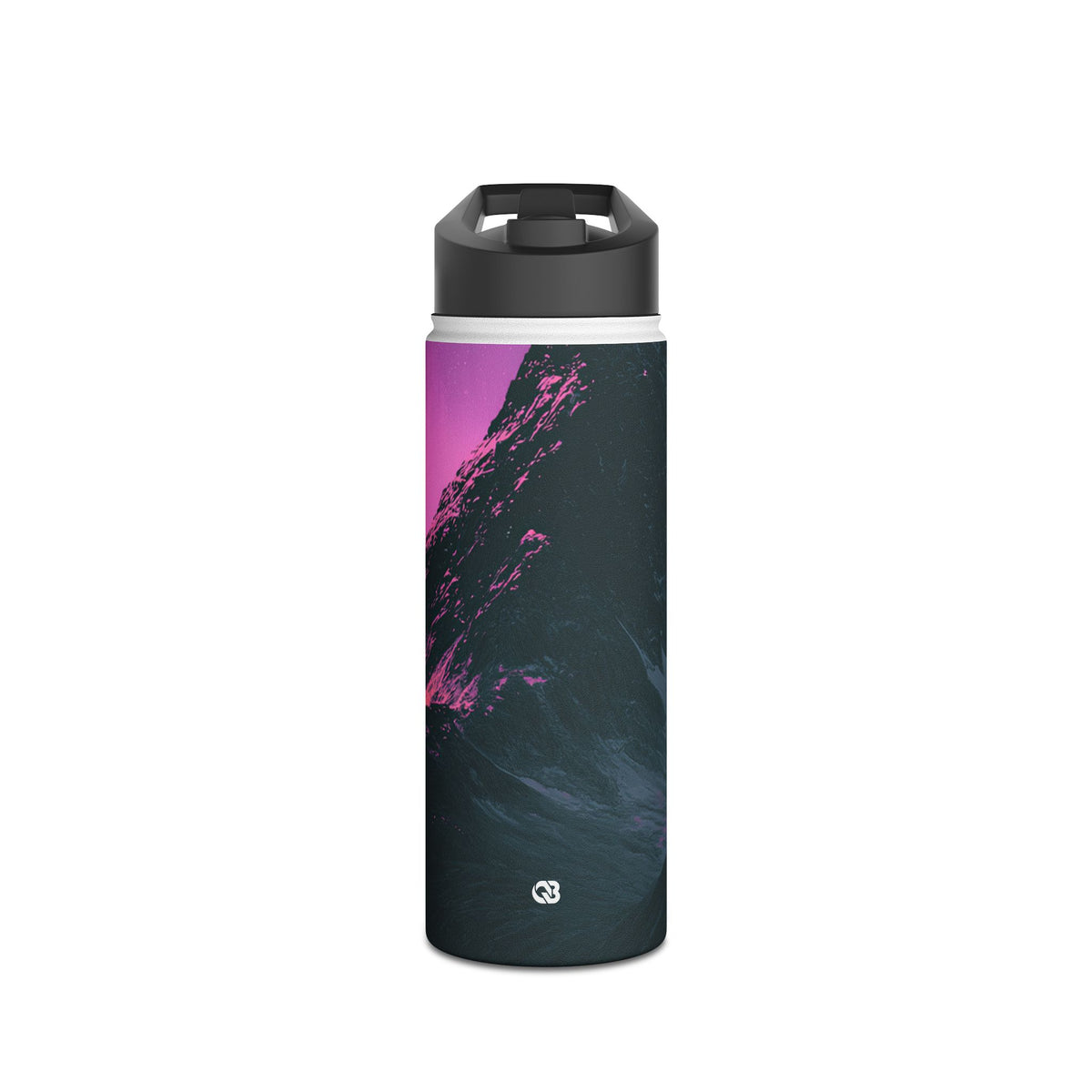 Arctic Aurora Summit · Insulated Water Bottle · Black