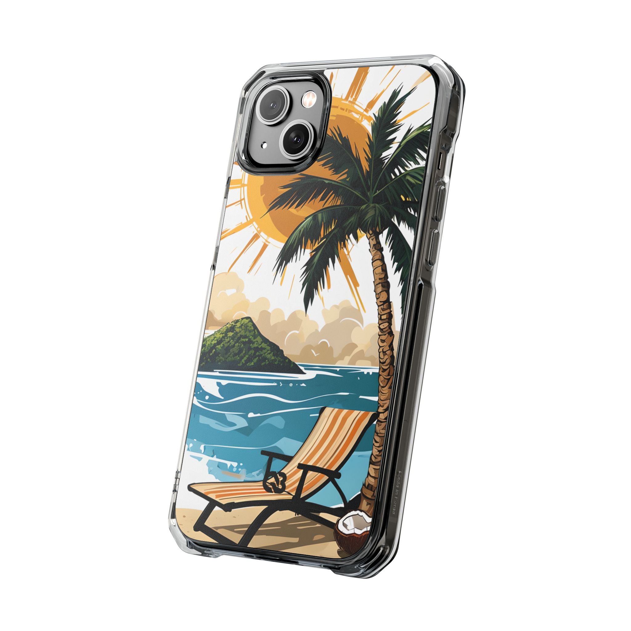 Radiant Coast Solitude · Impact etui na telefon dla iPhone · MagSafe