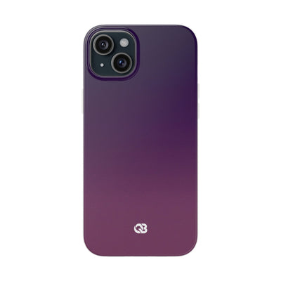 Purple Lite Phone Case for iPhone - Nocturnal Plum Fade