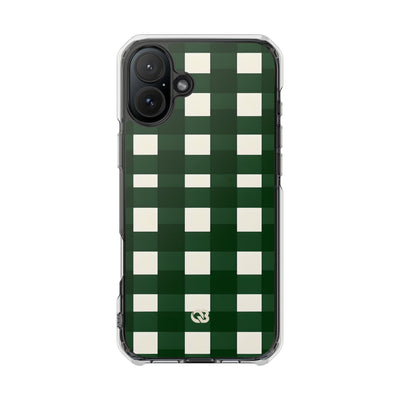 Hunter Green Rutig · Impact Mobilskal för iPhone · Magsafe