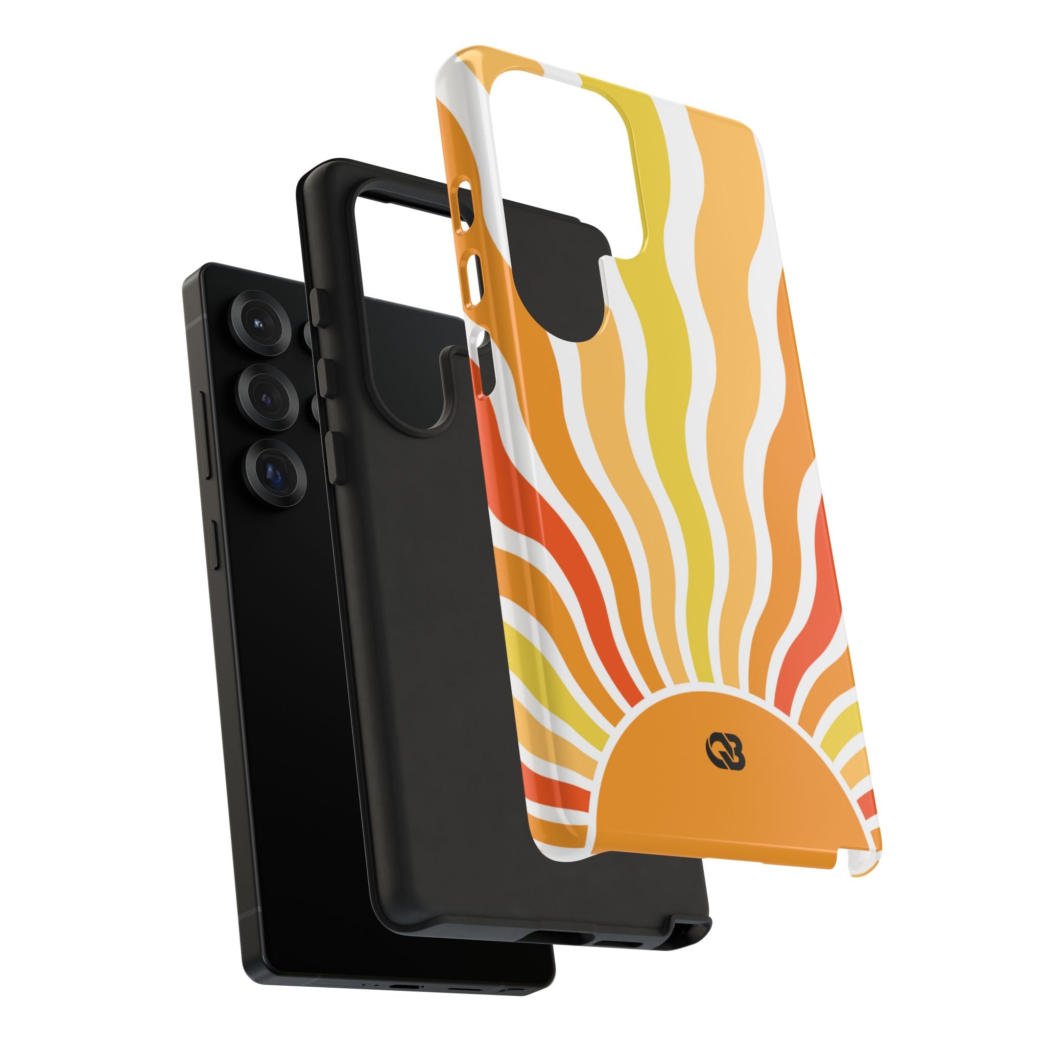 Amber Solar Waves · Tough Phone Case for Samsung