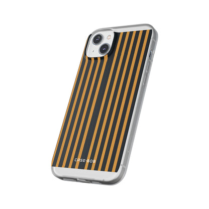 Golden Stripes iPhone 14 Plus Case - Soft