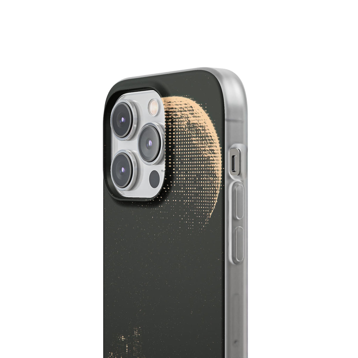 Lunar Metropolis Nocturne · Lite Phone Case for iPhone ·  Black