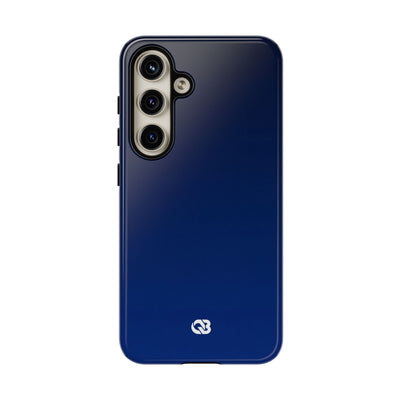 Blue Tough Phone Case for Samsung - Midnight Cobalt Fade