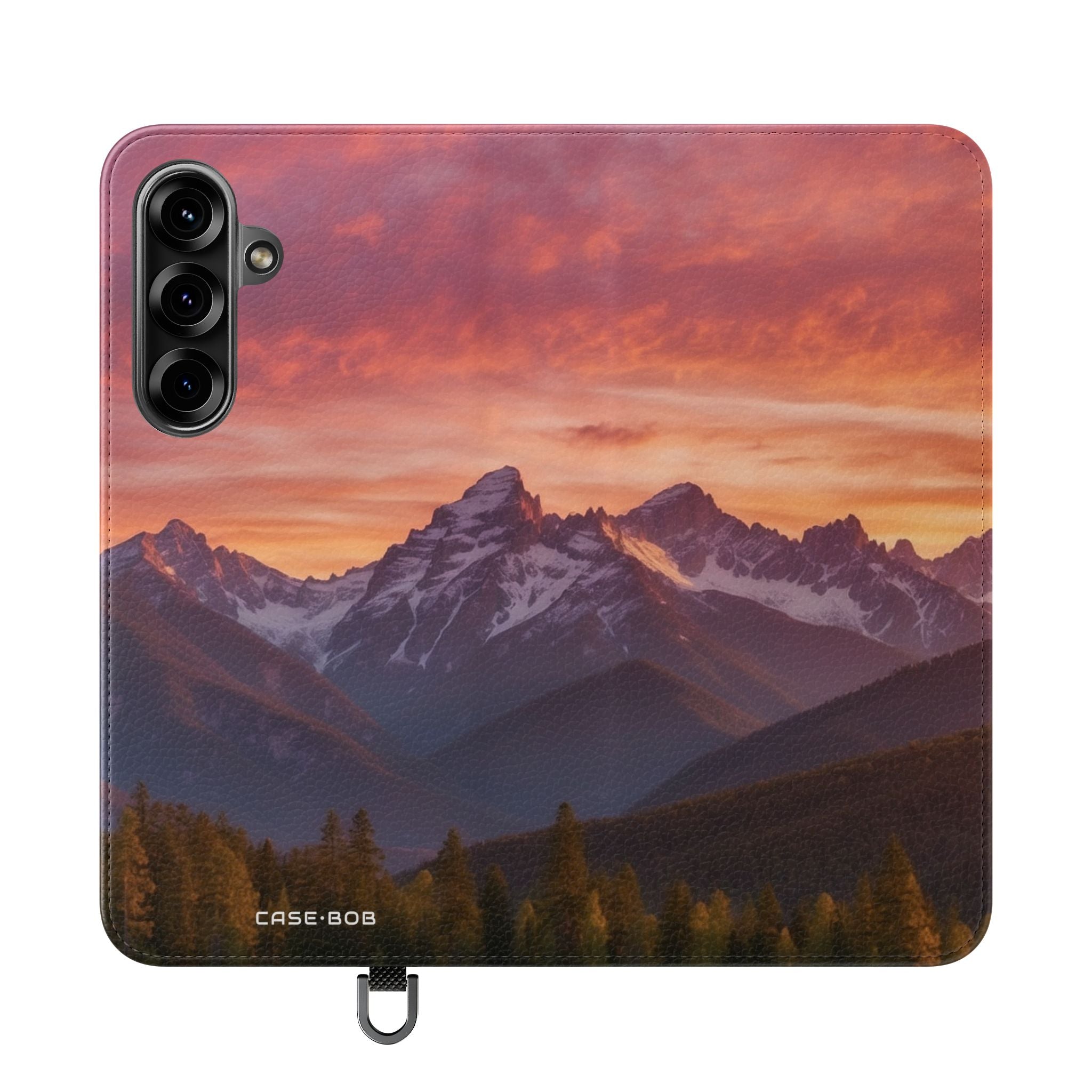 Mountain Bloom Twilight - Samsung S25+ Case - Lompakko