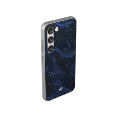 Blue Lite Phone Case for Samsung - Cobalt Contour Ridge