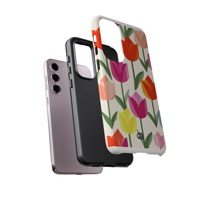 Vibrant Petal Grid · Tough Capa para Samsung
