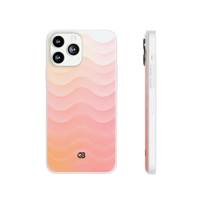 Blush Horizon Waves · Lite Phone Case for iPhone ·  Pink