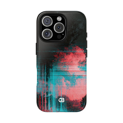 Digital Signal Drift · Tough Phone Case for iPhone · Black