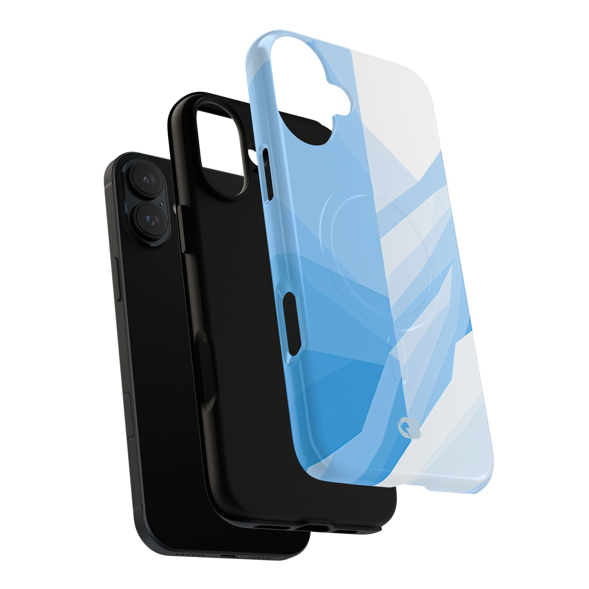 Blue Tough 2.0 Magsafe Phone Case for iPhone - Arctic Glacial Ridge