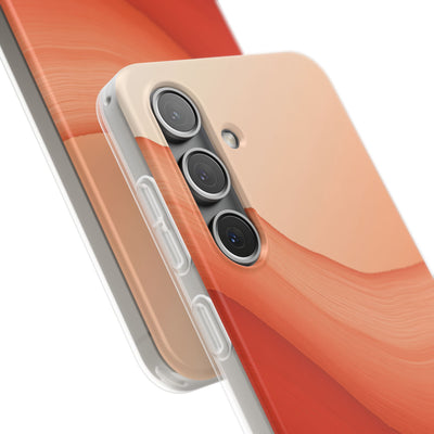 Terracotta Flow · Lite Phone Case for Samsung · Orange