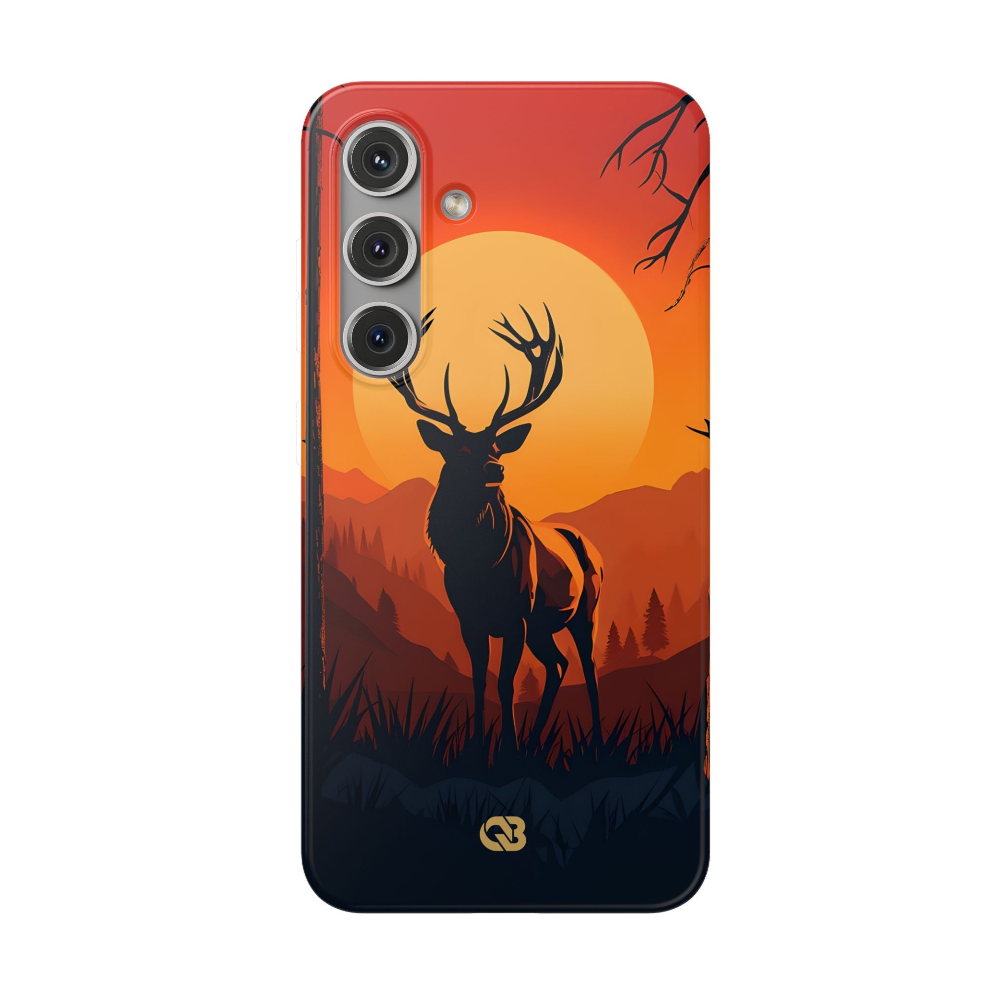 Amber Ridge Stag · Soft Phone Case for Samsung